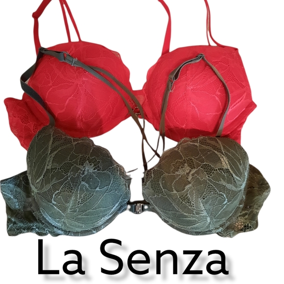 2 La Senza 36A Push-Up Bras